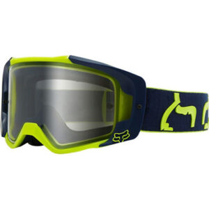 Lunette cross Fox Vue dusc bleu marine/jaune fluo