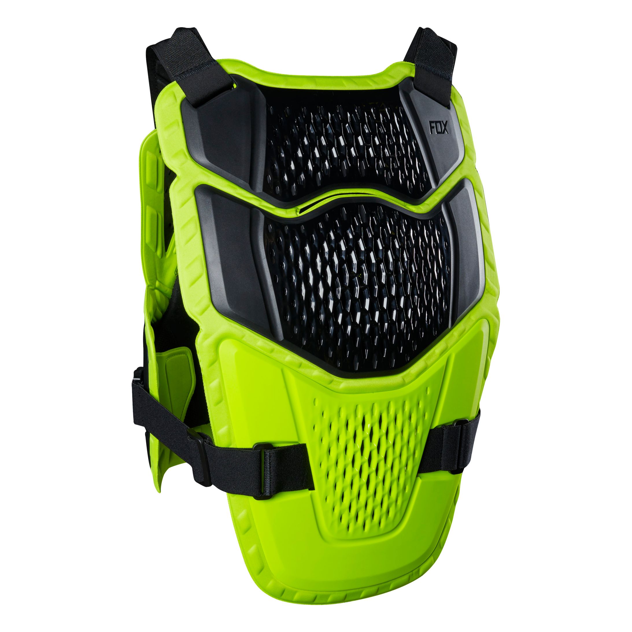Pare-pierres Fox Raceframe Impact jaune fluo 2021 - Mxride