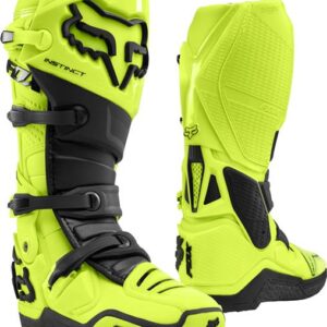 Bottes cross Fox INSTINCT Jaune fluo