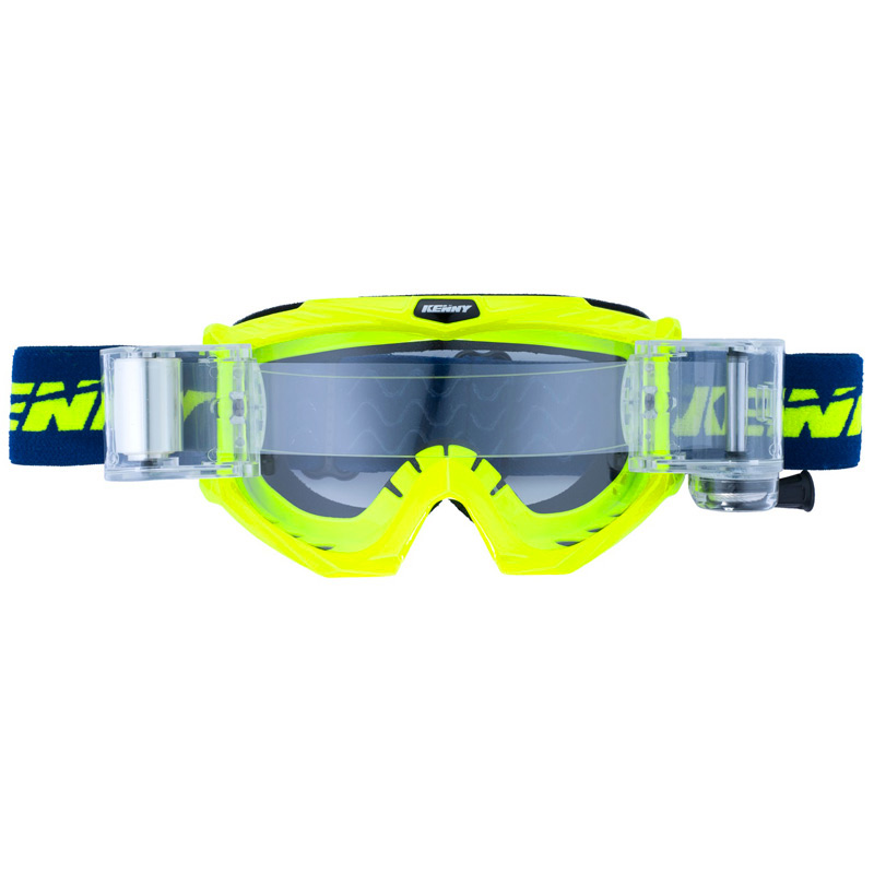 Lunettes cross Kenny Track Max jaune fluo