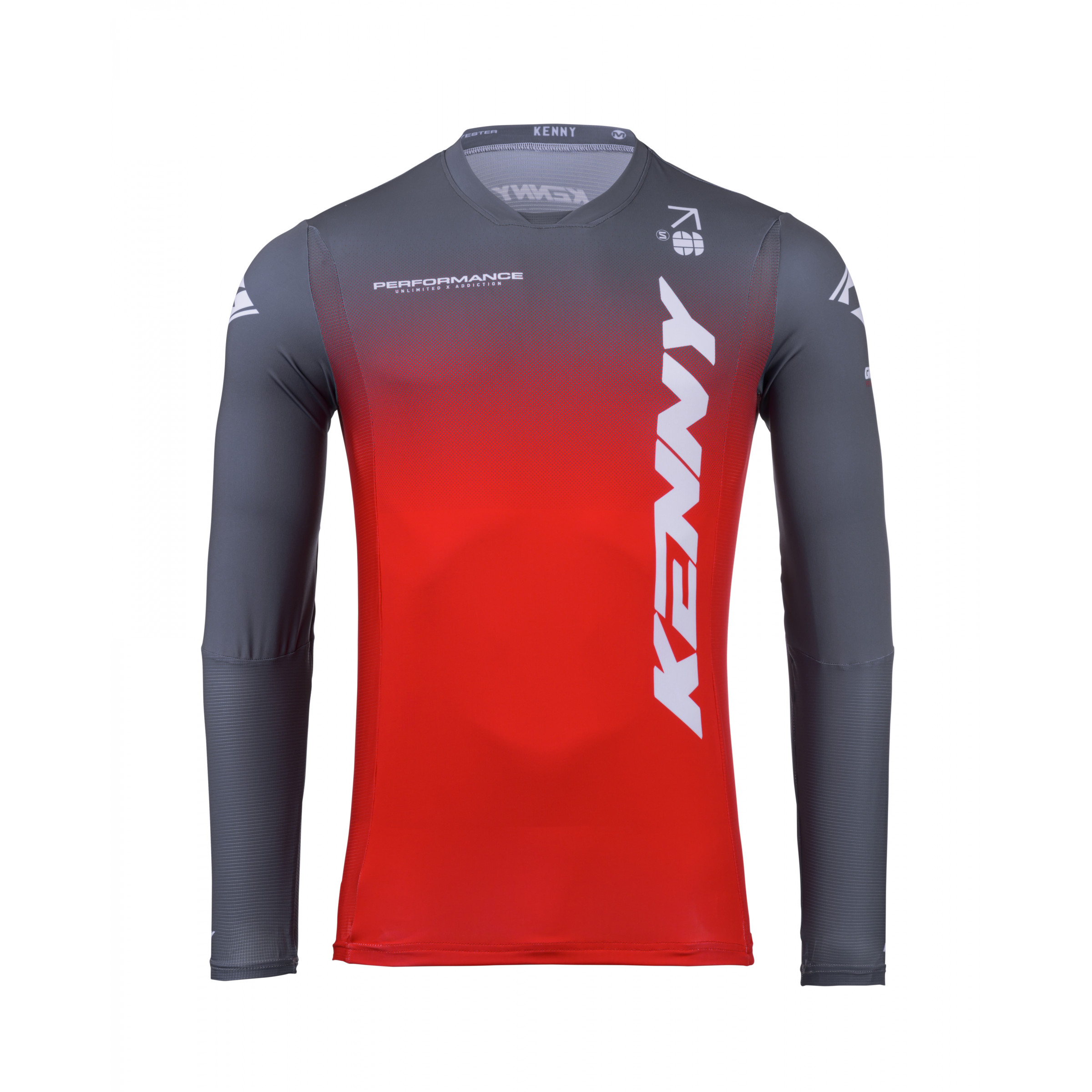 Maillot cross Kenny Performance Gradient Red