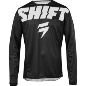 Maillot cross Shift WHIT3 LABEL YORK Noir  2019