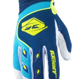 Gants cross Kenny Track Marine Ciel