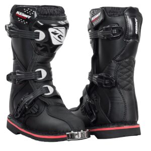 Bottes cross enfants Kenny Track Junior Noir
